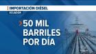 El conflicto en Medio Oriente impacta el costo del combustible; actualmente el subsidio por cada galón de diésel premium es de casi dos dólares.