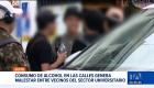 Habitantes del centro-norte de Quito denuncian que las veredas y calles aledañas a universidades se transforman cada fin de semana en cantinas al aire libre. Un reportaje de Jhoselyn Guevara
