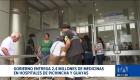 La entrega en hospitales de Pichincha y Guayas es de las primeras acciones del ministro Jaime Bernabé; médicos advierten que el presupuesto solo se financia al 31 %. Un reportaje de Belén Merizalde