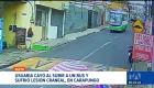 Una ciudadana resultó con un traumatismo craneal tras caer de una unidad de transporte en movimiento debido a una maniobra brusca del chofer. Un reportaje de Juan Miguel Rodríguez