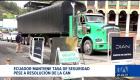 El Gobierno decidió no desmontar el arancel aplicado a Colombia e interpuso una reconsideración y nulidad al considerar que el proceso carece de una solución justa. Un reportaje de Belén Merizalde