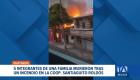 Un incendio estructural redujo a escombros una vivienda familiar y cobró la vida de cinco ciudadanos. Autoridades realizan los peritajes correspondientes. Un reportaje de Paula Kuhn