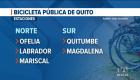El proyecto de bicicletas públicas en Quito entra en una fase clave con el montaje de la infraestructura en los puntos seleccionados. Un reportaje de Stephany Paz
