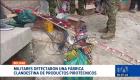 Miembros de las Fuerzas Armadas allanaron un inmueble en el cantón Chimbo, Bolívar, donde se elaboraban explosivos artesanales sin permisos. Un reportaje de Jonathan Quezada