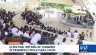 El festival "Historia de tu Barrio" convocó a jóvenes de diversas instituciones de Guayaquil para fortalecer la identidad de los barrios tradicionales. Un reportaje de Camila Guevara