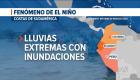 Organismos internacionales observan una inusual intensidad del fenómeno, mientras en Ecuador identifican zonas de impacto.