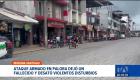 En Palora, Morona Santiago, se registró un ataque armado. Los moradores atraparon a los sospechos y los lincharon en medio de disturbios. Un reportaje de Jefferson Santos