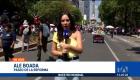 Reporte especial desde el Paseo de la Reforma en Ciudad de México sobre el escenario del arranque mundialista.