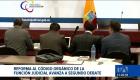 El pleno de la Asamblea Nacional se alista para tratar el proyecto de ley que plantea cambios profundos en la estructura jurídica.