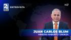 "La Refinería de Esmeraldas opera casi al 90% de su capacidad, lo que nos permitirá limitar la importación de combustibles" indicó Juan Carlos Blum, ministro de Ambiente y Energía, sobre la situación energética de Ecuador.