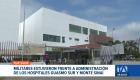 Concluyó la etapa de administración militar de hospitales Guasmo Sur y Monte Sinaí. La salida coincide con las denuncias de amenazas contra el personal. Un reportaje de Catalina García