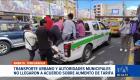 La Municipalidad y los gremios del transporte urbano no lograron acuerdos sobre el nuevo valor del pasaje. Se mantiene la medida de operar durante 6 horas al día. Un reportaje de Edith Jácome