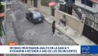 Una pareja se resistió a un asalto y moradores del sector actuaron de inmediato deteniendo a uno de los sospechosos. Un reportaje de Gustavo Jaramillo