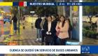 La medida de fuerza de los transportistas se adoptó a partir de las 19:00 debido al alto costo del combustible. Un reportaje de Iván Rodríguez