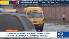 Las lluvias registradas en La Aurora, Daule, enciende las críticas ciudadanas sobre las falencias del sistema de drenaje pluvial. Un reportaje de Ever Moreria