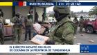 El Ejército Ecuatoriano propinó un golpe al narcotráfico tras interceptar un cargamento 200 kilos de cocaína. Un reportaje de Edith Jácome
