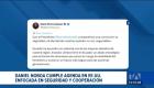 Noboa cumple agenda en territorio norteamericano. El eje central de su visita culminará con una mesa de trabajo junto al asesor de Seguridad Nacional. Un reportaje de Brigette Mancheno