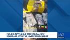 Un estudio revela el alcance de la narcocultura en entornos virtuales. Organizaciones delictivas utilizan las redes sociales para captar a adolescentes. Un reportaje de Brigette Mancheno