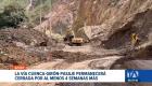 La vía Cuenca-Girón-Pasaje permanecerá inhabilitada debido a derrumbes. Autoridades evalúan emitir una declaratoria de emergencia en la zona. Un reportaje de Iván Rodríguez
