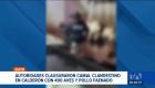 Autoridades clausuraron un camal ilegal en el norte de la Quito. En el sitio se hallaron aves vivas y carne guardada en condiciones insalubres. Un reportaje de Juan Miguel Rodríguez