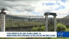 Mediante un crédito del Banco Mundial por USD 15 millones, se intervendrán planteles en 7 provincias, incluidas dos unidades educativas del Milenio. Un reportaje de Karen Haro