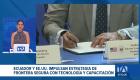 Ecuador y EE.UU. suscribieron la carta de implementación de un plan piloto destinado a blindar la frontera norte. El proyecto dotará de tecnología y capacitación especializada a las fuerzas de seguridad.