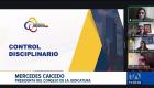 Corresponden a los casos Metástasis, Purga y violación. Mercedes Caicedo informó que enviarán reportes a la Asamblea, Contraloría y Fiscalía. Un reportaje de María Fernanda Utreras