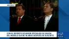El presidente Daniel Noboa firmó el Decreto Ejecutivo con el que denuncia el Tratado Constitutivo del Sistema Unitario de Compensación Regional. Un reportaje de Astrid Singre