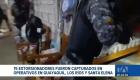 Los operativos se ejecutaron en Guayaquil, Los Ríos y Santa Elena. Los sospechosos exigían entre dos mil y veinte mil dólares a sus víctimas. Un reportaje de Ismenia Solórzano