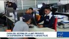 Usuarios reportaron la suspensión imprevista de la atención en los centros de matriculación y revisión técnica de Quito. Un colapso informático causó el inconveniente. Un reportaje de Juan Miguel Rodríguez