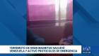 Se reportaron afectaciones en algunas edificaciones de la zona. Las autoridades no han informado sobre víctimas hasta el momento. Un reportaje de Estefania Vaca
