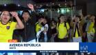 Las reacciones de agradecimiento a los jugadores de la Selección y la expectativa por clasificar no se hicieron esperar en la ciudad. Un reportaje de Brigette Mancheno