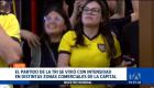 Las reacciones de agradecimiento a los jugadores de la Selección y la expectativa por clasificar no se hicieron esperar en la ciudad. Un reportaje de Brigette Mancheno