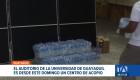 En Guayaquil, desde este fin de semana, se habilitaron centros de acopio que reciben vituallas, alimentos y medicinas. Un reportaje de Jazmín Solís