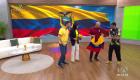 Javier Neira llega a esTAmañana para encender el ambiente previo al duelo entre Ecuador y México con su canción "La Tri".
