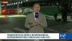 Transportistas piden a la ANT que en un plazo de 48 horas se convoque a mesas técnicas para revisar la tarifa de pasajes. Por su parte la ANT advirtió que suspender el servicio de transporte sin justificación es una infracción. Un reporte de Ever Moreira