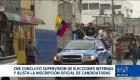 El periodo de inscripción oficial de candidaturas para las elecciones seccionales se ejecutará del 2 al 17 de agosto a nivel nacional.