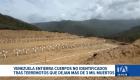 La emergencia se agudiza tras los sismos en Venezuela. Las autoridades habilitaron fosas para cuerpos no identificados, elevando la cifra oficial de fallecidos a más de 3 300 personas.