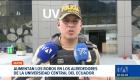 La inseguridad persiste en los alrededores de la Universidad Central. Dos hombres fueron detenidos tras asaltar a cinco estudiantes. Un reportaje de Juan Miguel Rodríguez