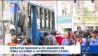 Autoridades desplegaron un contingente para combatir el mal uso del espacio público y los focos de inseguridad en el norte de Quito. Un reportaje de Brigette Mancheno