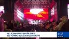 La Secretaría de Cultura del Municipio de Quito presentó la agenda oficial del "Verano de las Artes". Se planificaron 450 actividades. Un reportaje de Stephany Paz