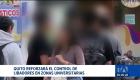 El Municipio de Quito intensifica su plan de control en zonas universitarias ante las quejas por el mal uso del espacio público y consumo de alcohol. Un reportaje de Brigette Mancheno