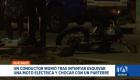 Múltiples siniestros de tránsito cobraron la vida de una persona y causaron graves destrozos materiales en Guayaquil. Un reportaje de Camila Guevara