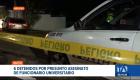 La Policía ejecutó un operativo que incluyó allanamientos dentro del establecimiento educativo. Los seis sospechosos estarían vinculados con el crimen. Un reportaje de Brigette Mancheno