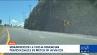 Habitantes del sur oriente de Quito denuncian que la vía E35 es utilizada como pista de carreras ilegales por decenas de motociclistas. Un reportaje de Juan Miguel Rodríguez