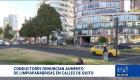 Conductores alertan aumento de limpiaparabrisas en el norte de Quito. Ante esto, la AMC ejecuta controles de disuasión en las zonas afectadas. Un reportaje de Stephany Paz