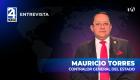 "Estamos sacando aproximadamente cerca de 20, 30, hasta 40 indicios penales por mes, de acuerdo a los exámenes que estamos realizando", indicó Mauricio Torres, Contralor General del Estado, sobre exámenes a declaraciones patrimoniales.