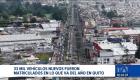 Las estadísticas de matriculación confirman la expansión del parque automotor en la capital, registrando 33 000 autos nuevos en lo que va del 2026. Un reportaje de Stephany Paz