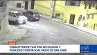Las víctimas fueron interceptadas en el sector de San Juan por hombres que les despojaron de sus pertenencias y los retuvieron por varias horas. Un reportaje de Gustavo Jaramillo