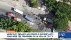 Los constantes choques y volcamientos de camiones y trailers  Vía a La Costa enciende alertas. La ciudadanía exige mayores controles de velocidad. Un reportaje de Jazmín Solís